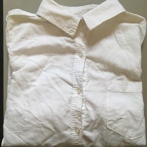 White button down